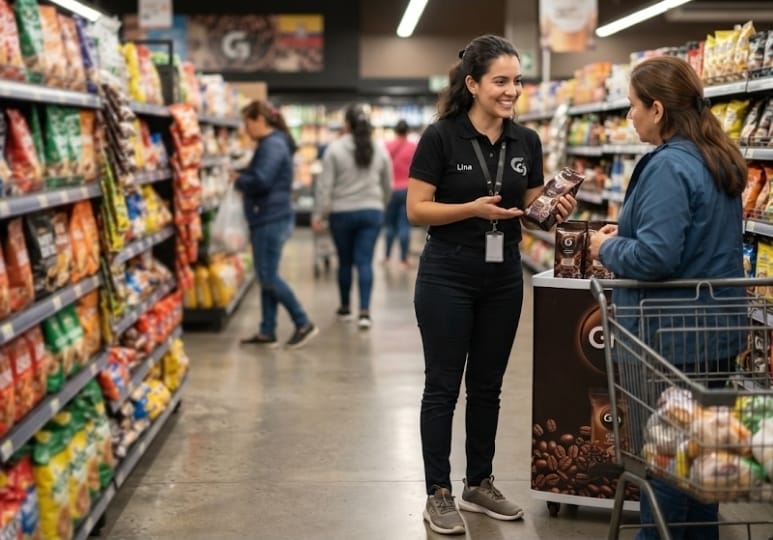 ASESOR COMERCIAL IMPULSADOR DE PRODUCTO POR DÍAS ​Gestora estratégica Colombia
