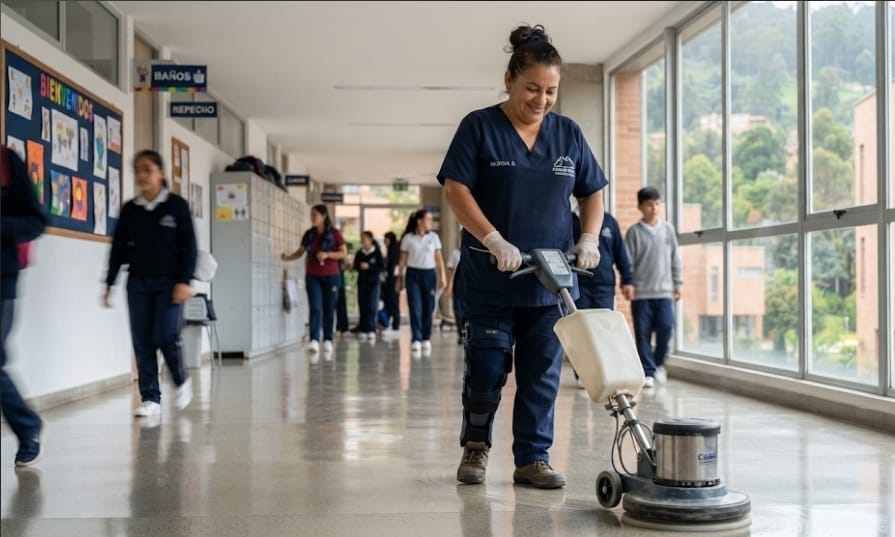 AUXILIAR DE ASEO Y SERVICIOS GENERALES Colegio Andino